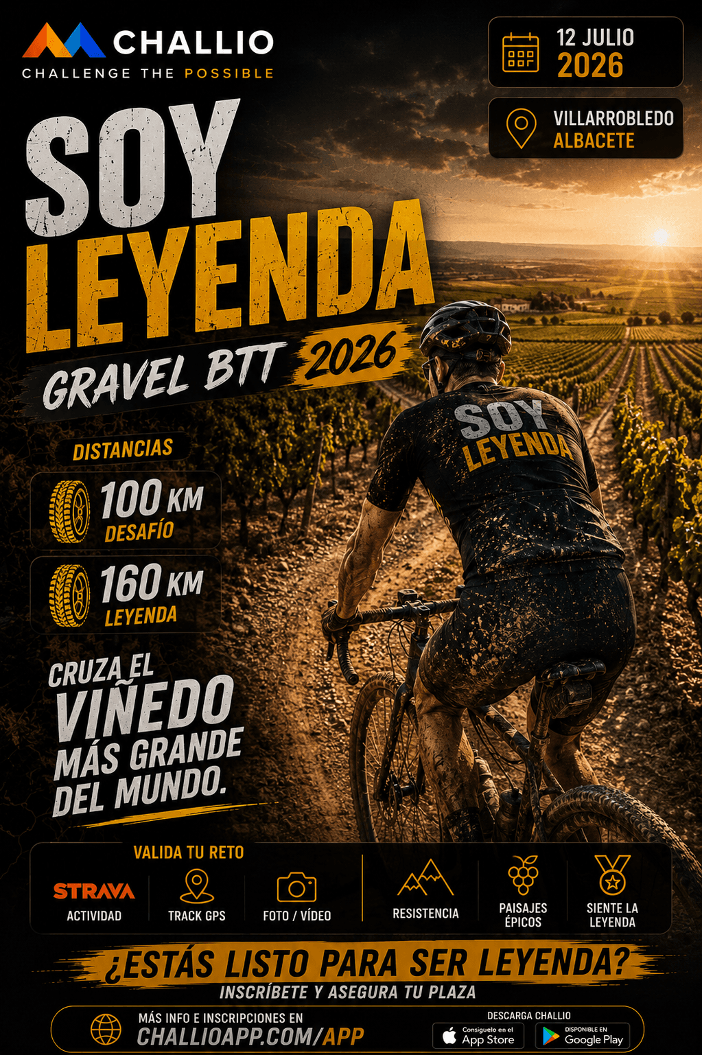 SOY LEYENDA Gravel BTT 2026